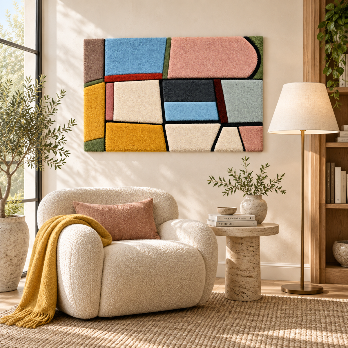 Pastel Window Rhythm — room setting 3