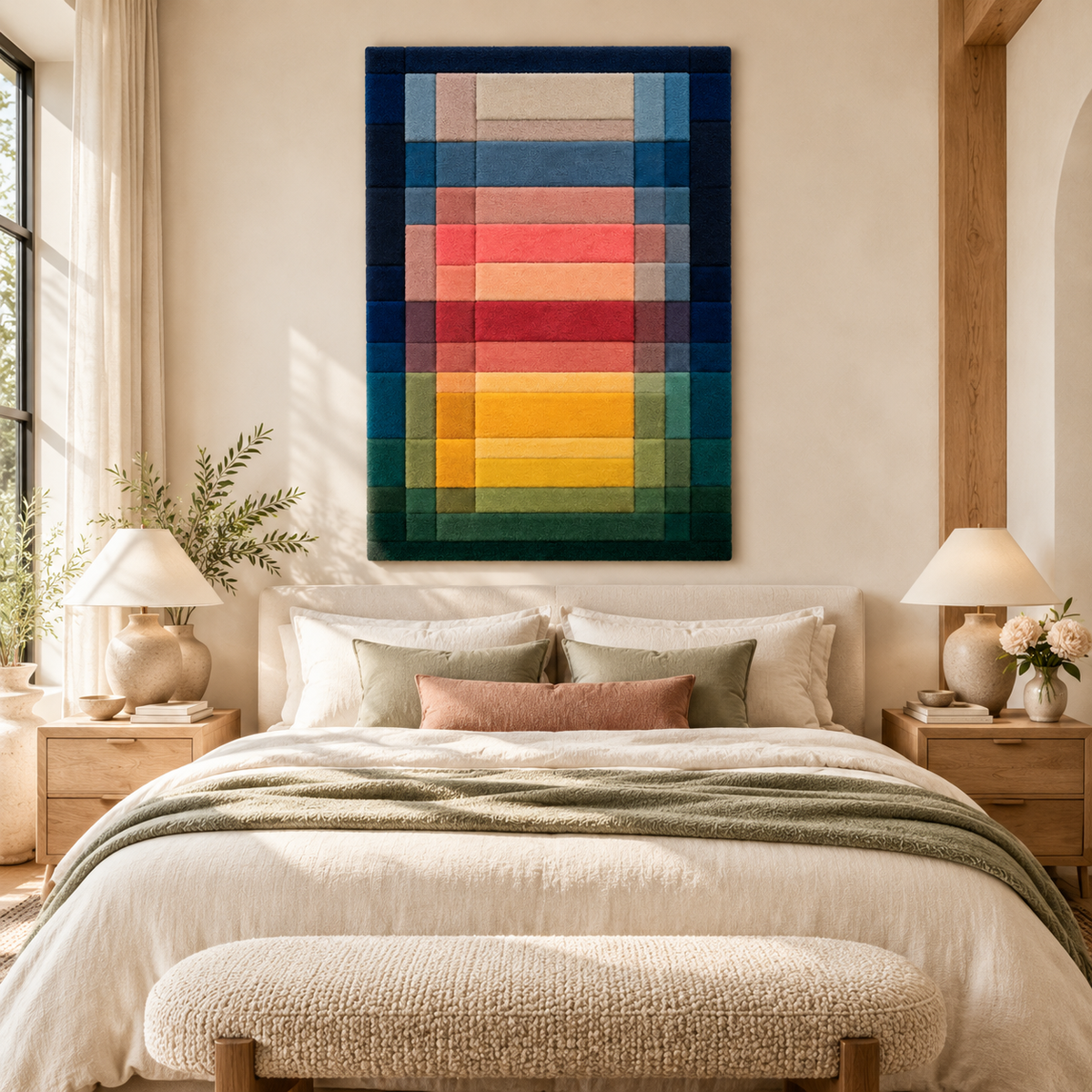 Architecture of the Plain by Paul Klee — room setting