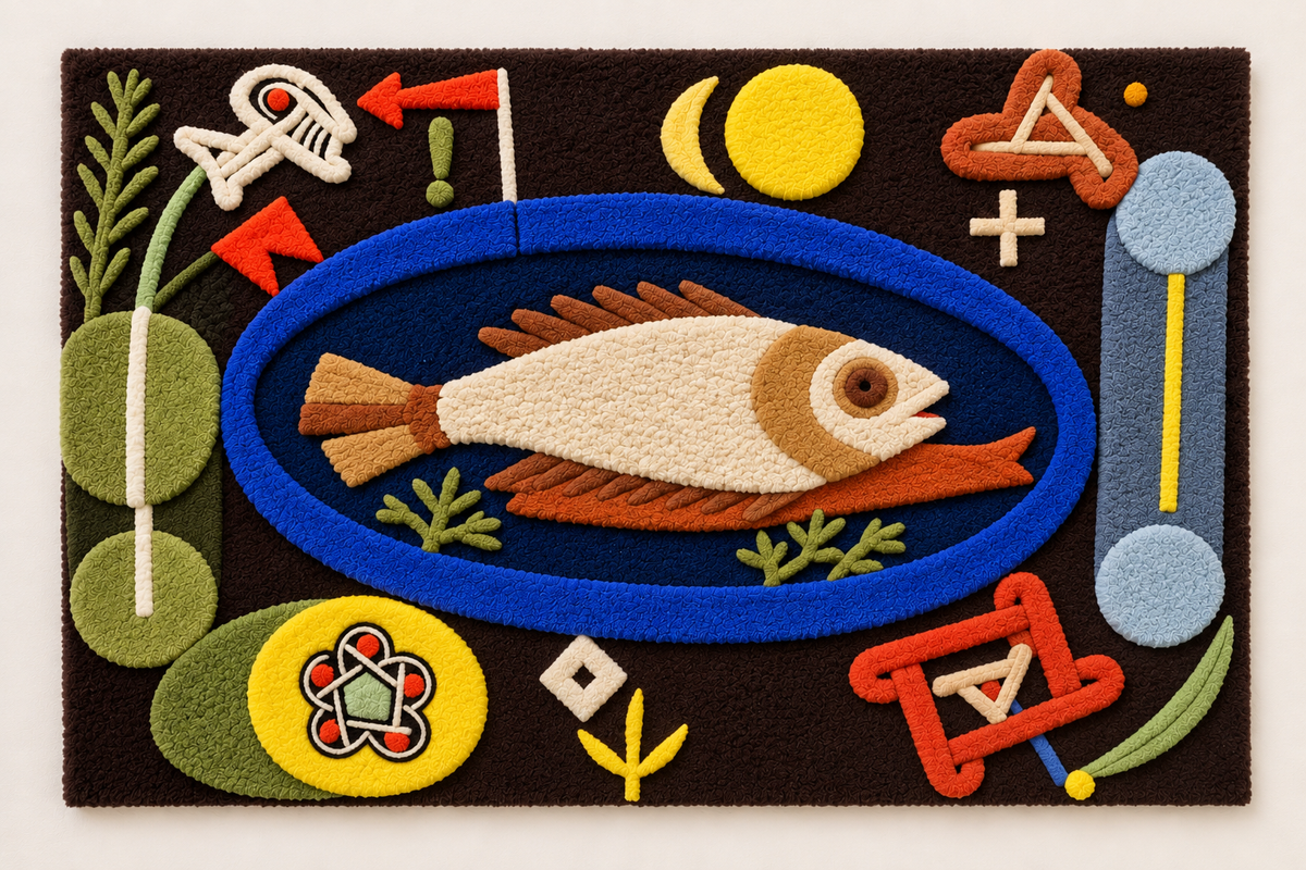 Around the Fish by Paul Klee — front product view [product-light]