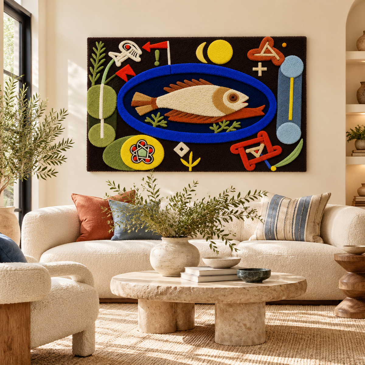 Around the Fish by Paul Klee — front-facing room scene [room-front]