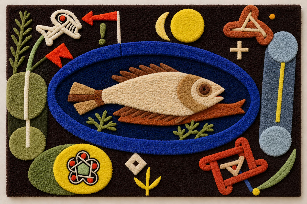 Around the Fish by Paul Klee — additional product view