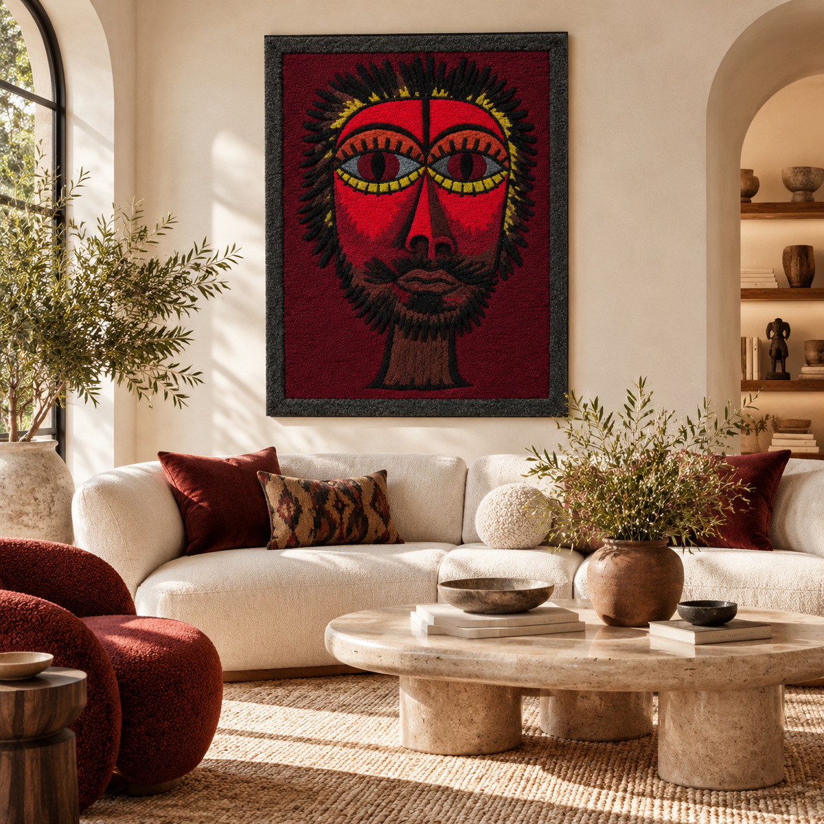 Bandit's Head by Paul Klee — front-facing room scene [room-front]