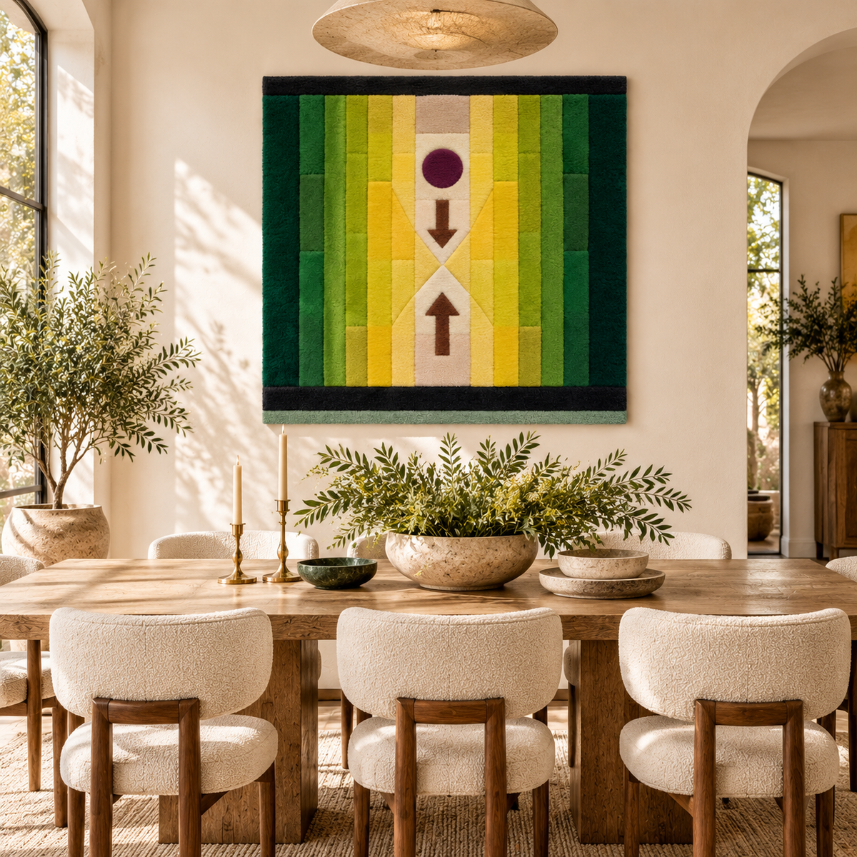 Before the Blitz by Paul Klee — room setting