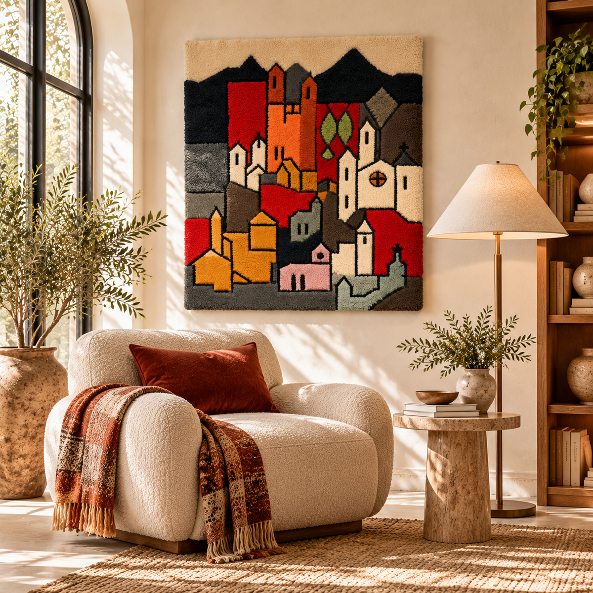 City of Churches by Paul Klee — room setting