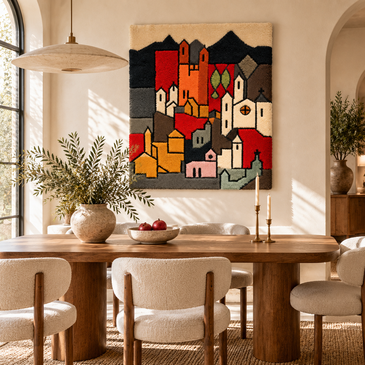 City of Churches by Paul Klee — room setting