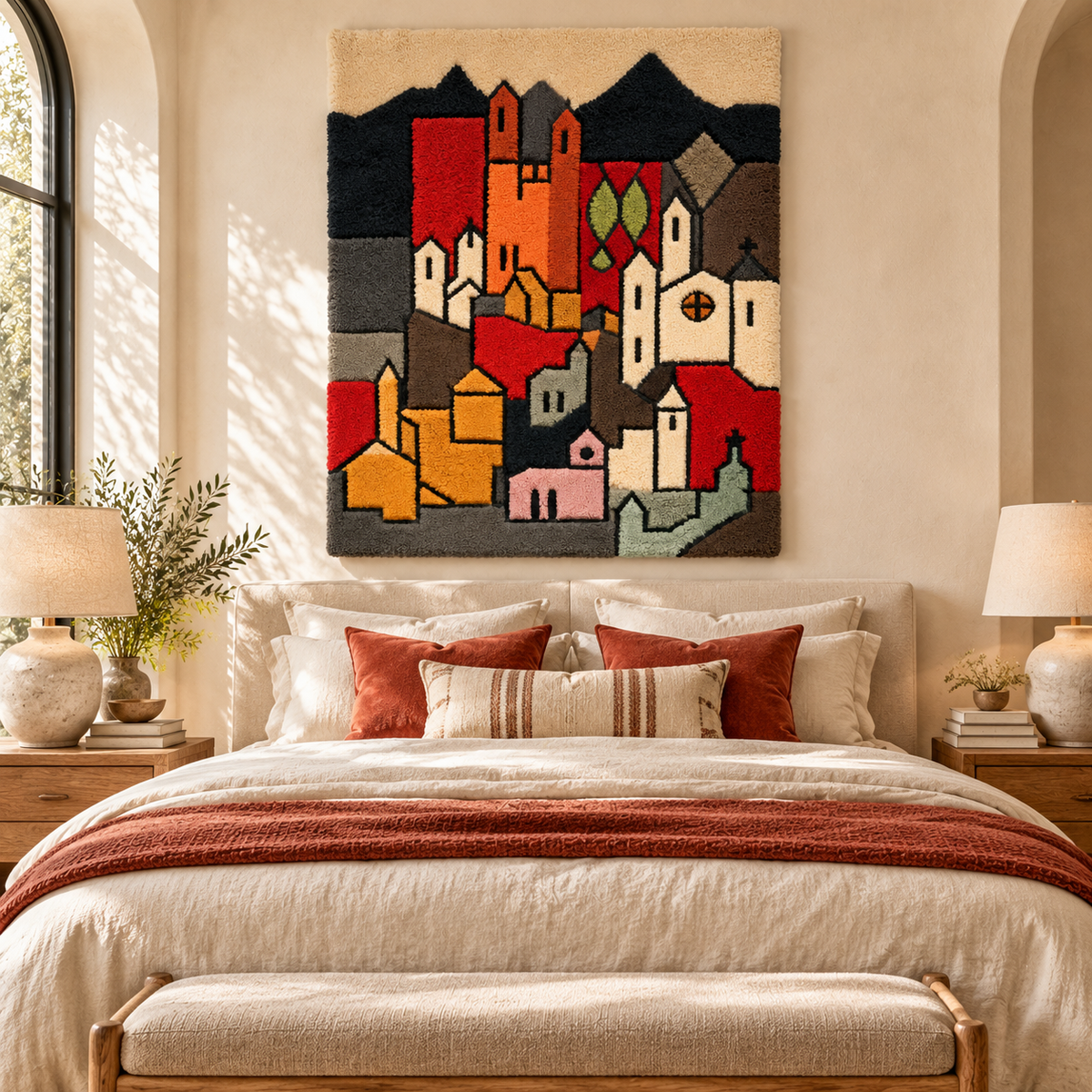 City of Churches by Paul Klee — room setting