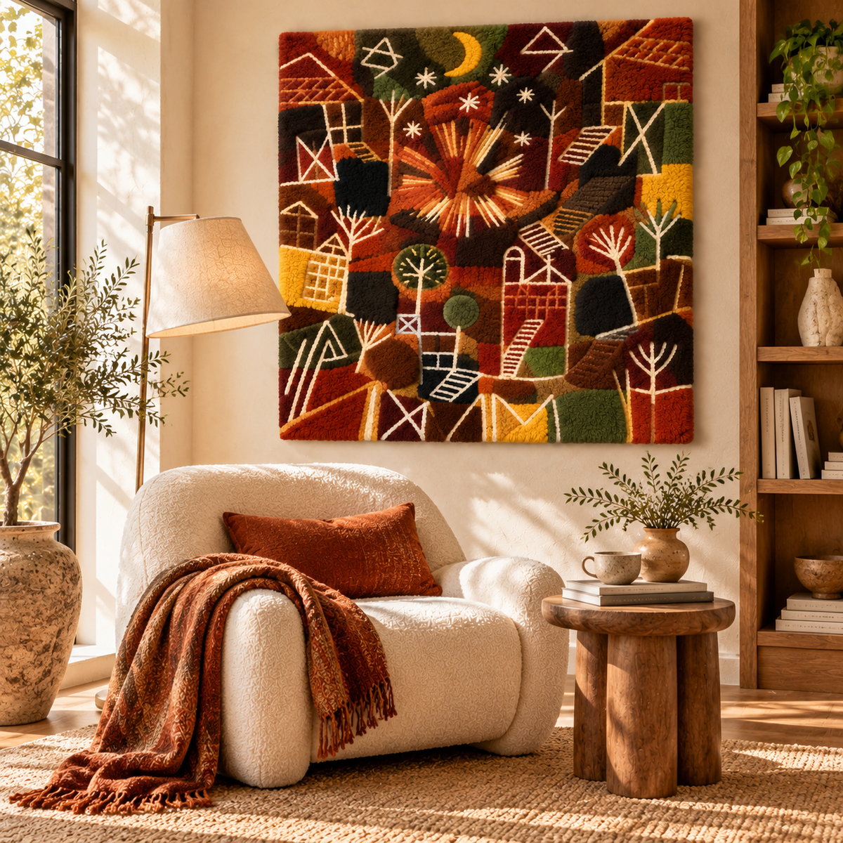 Cosmic Composition by Paul Klee — room setting