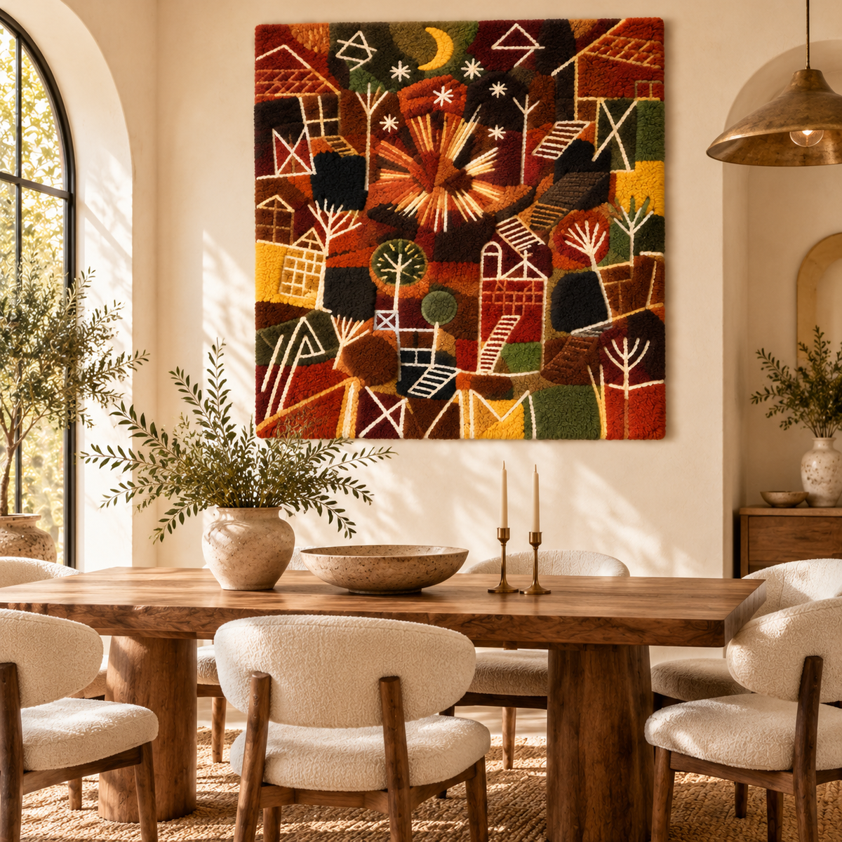 Cosmic Composition by Paul Klee — room setting