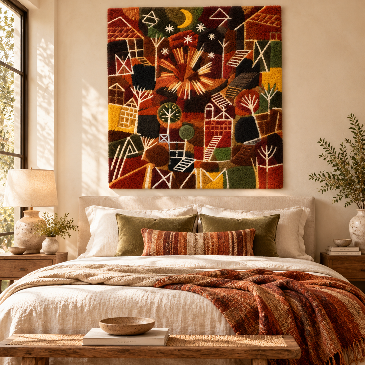 Cosmic Composition by Paul Klee — room setting
