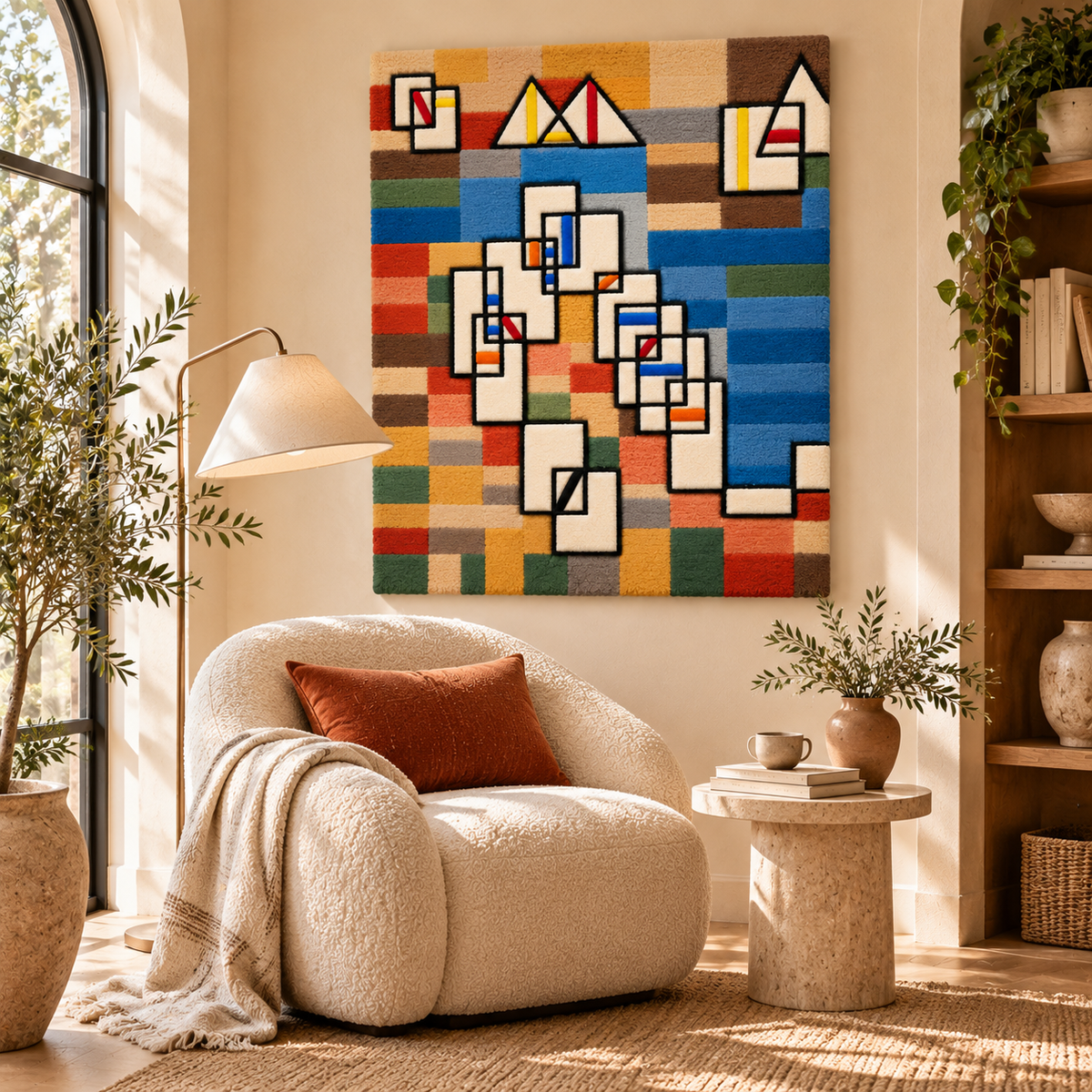 Cote de Provence by Paul Klee — room setting