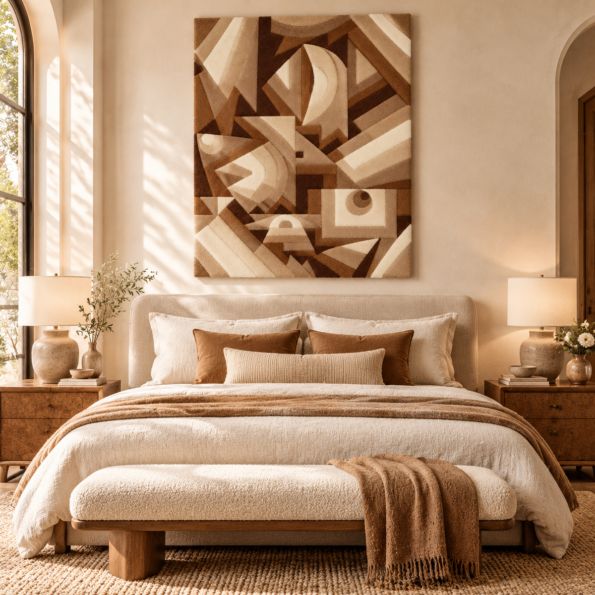 Crystal Gradation by Paul Klee — room setting