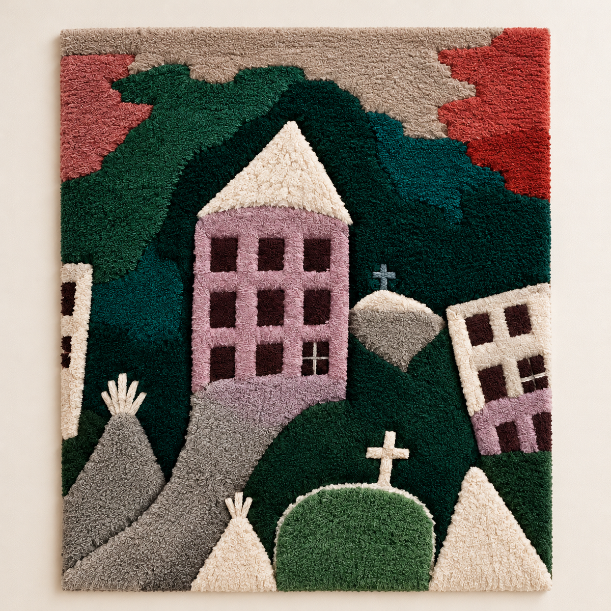 Destroyed Place by Paul Klee — front product view [product-light]