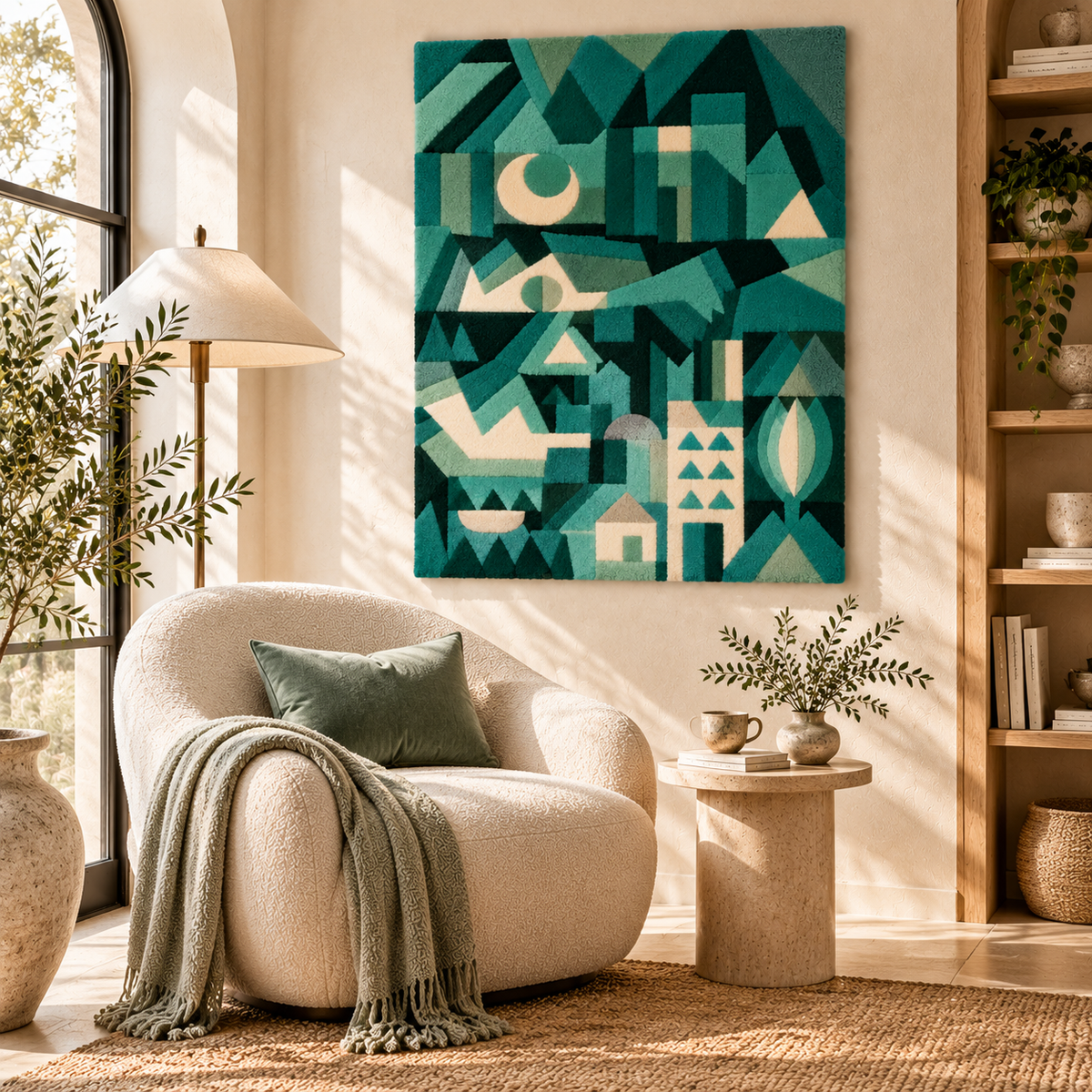 Dream City by Paul Klee — room setting