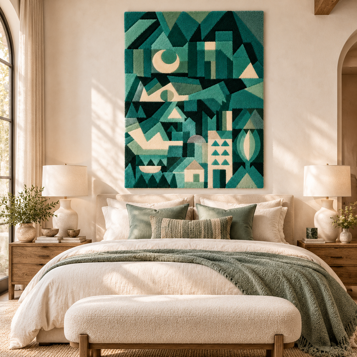 Dream City by Paul Klee — room setting