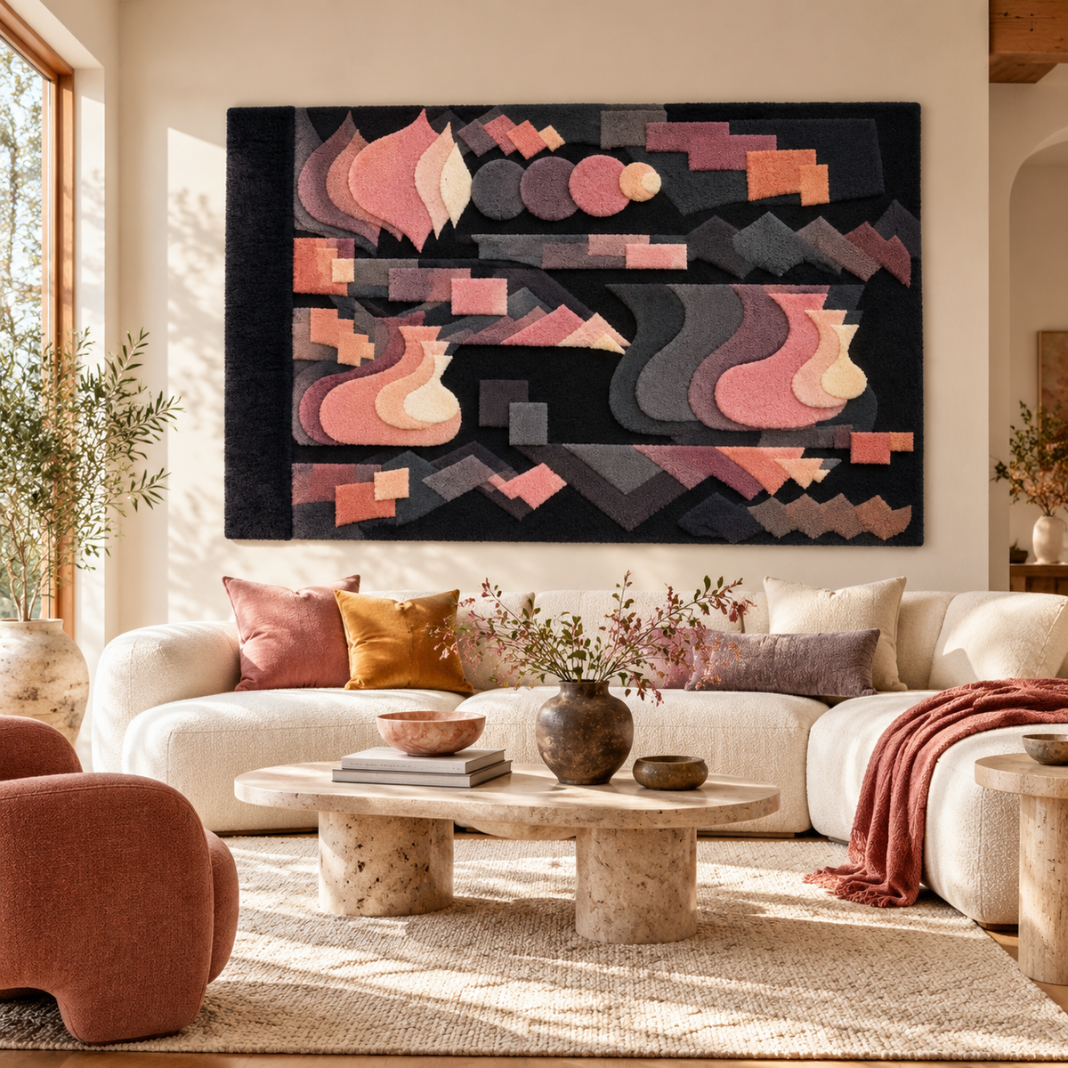 Fugue in Red by Paul Klee — front-facing room scene [room-front]