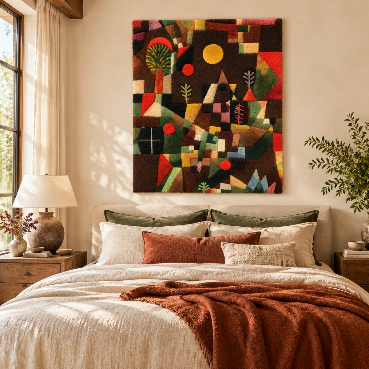 Full Moon by Paul Klee — room setting