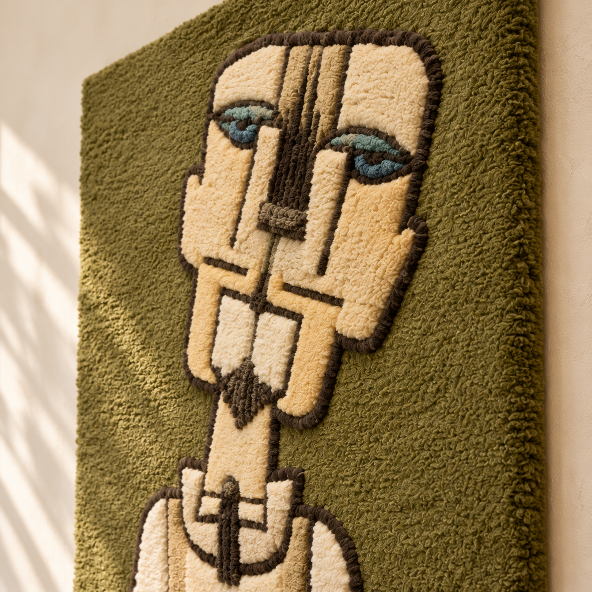 Ghost of a Genius by Paul Klee — angled relief view