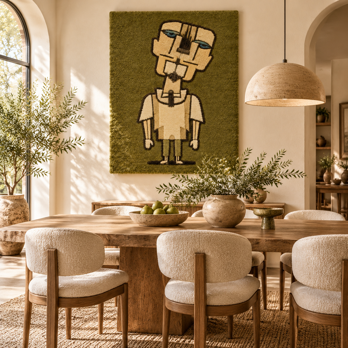Ghost of a Genius by Paul Klee — room setting
