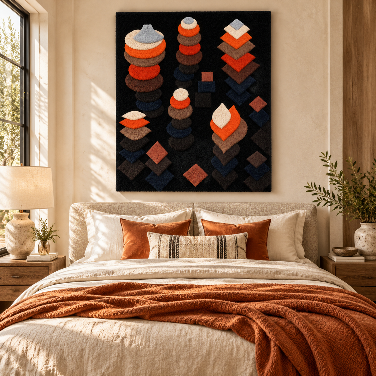 Growth of the Night Plants by Paul Klee — room setting