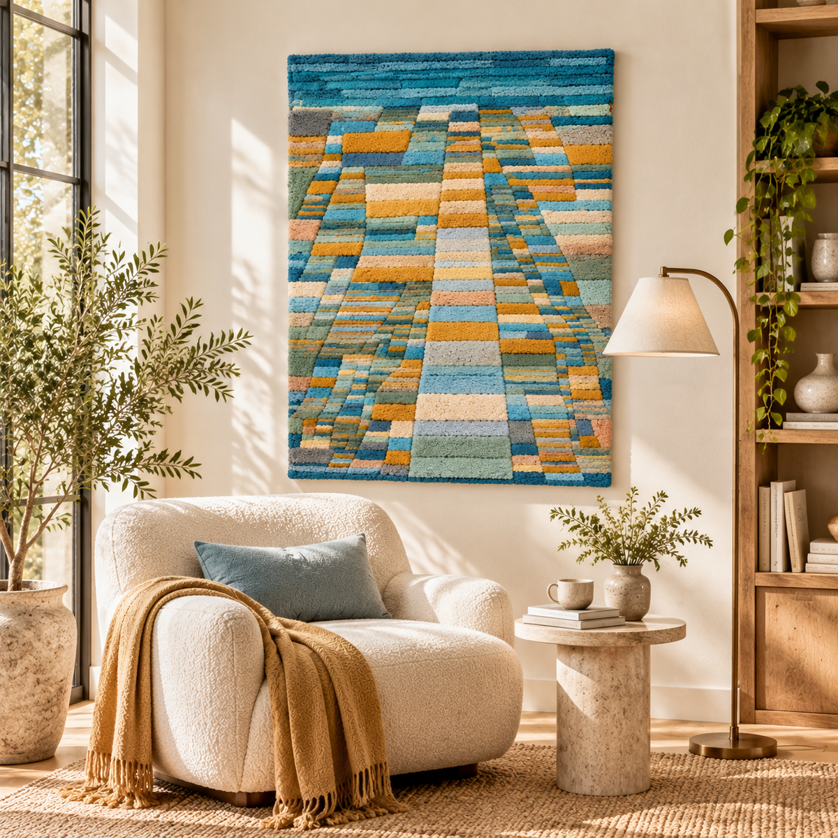 Highway and Byways by Paul Klee — room setting