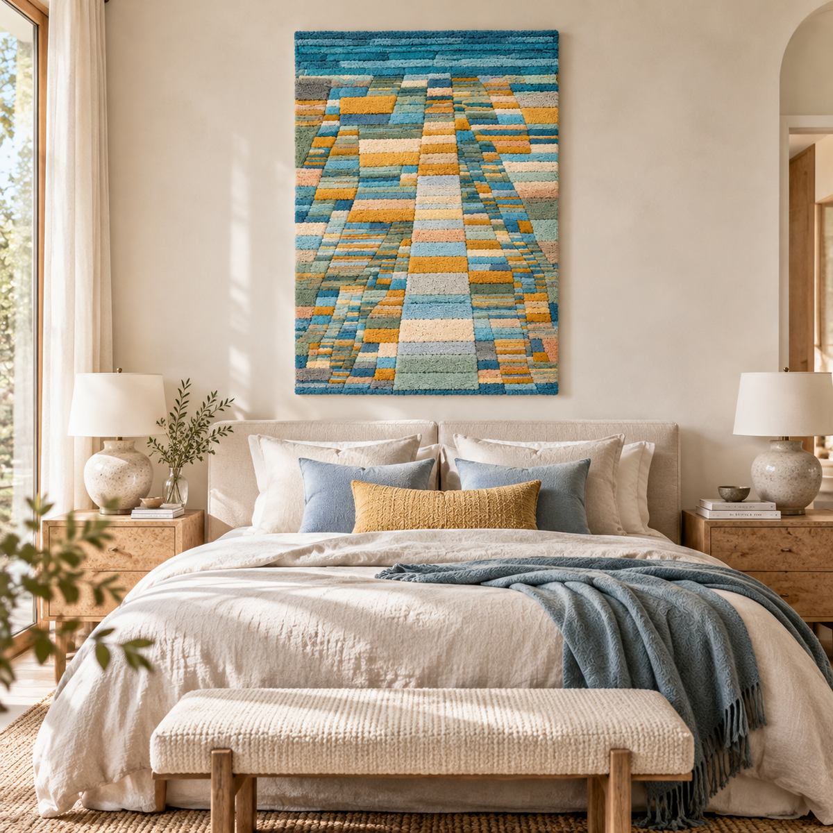 Highway and Byways by Paul Klee — room setting