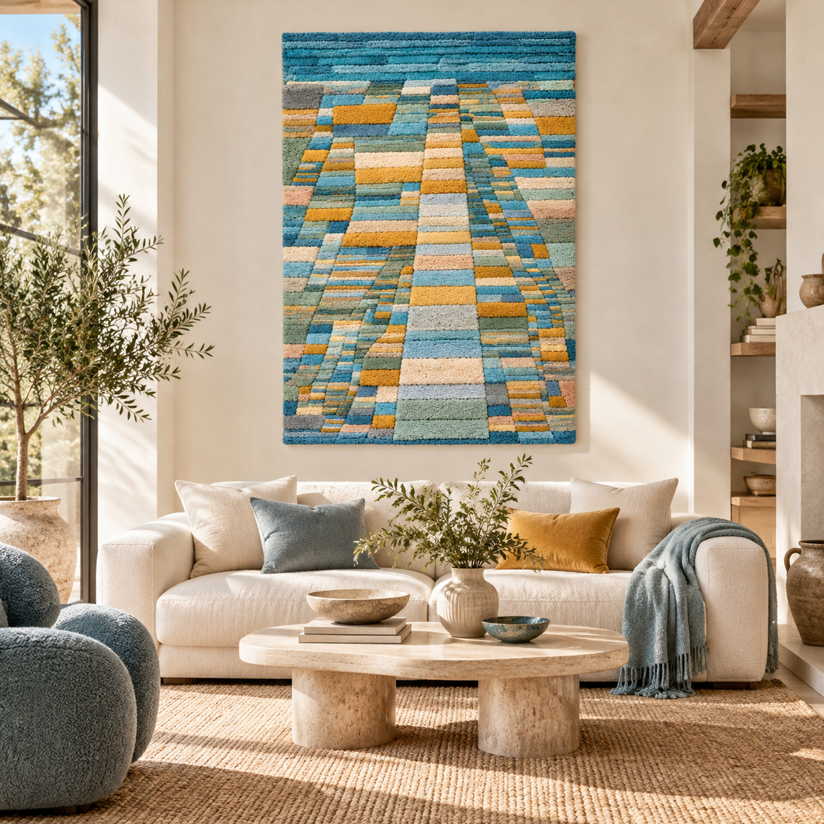 Highway and Byways by Paul Klee — room setting