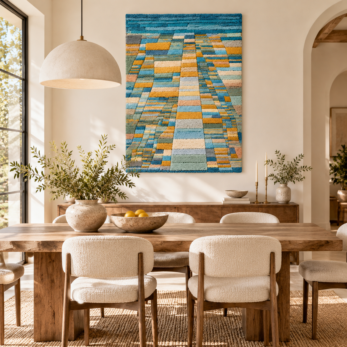Highway and Byways by Paul Klee — room setting