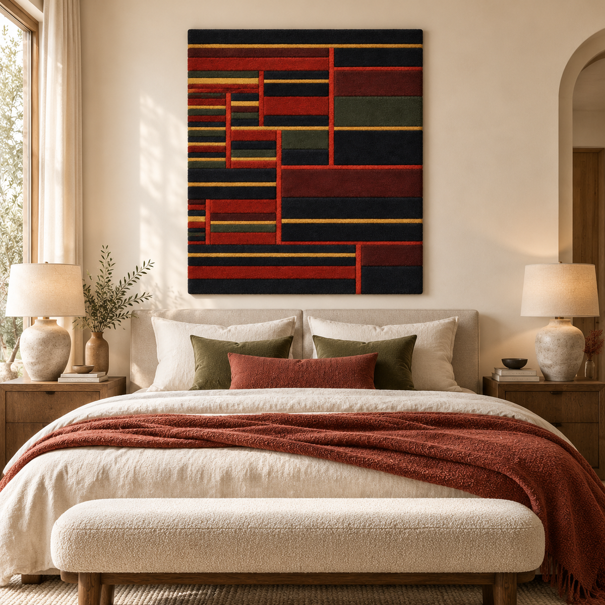 In the Current Six Thresholds by Paul Klee — room setting