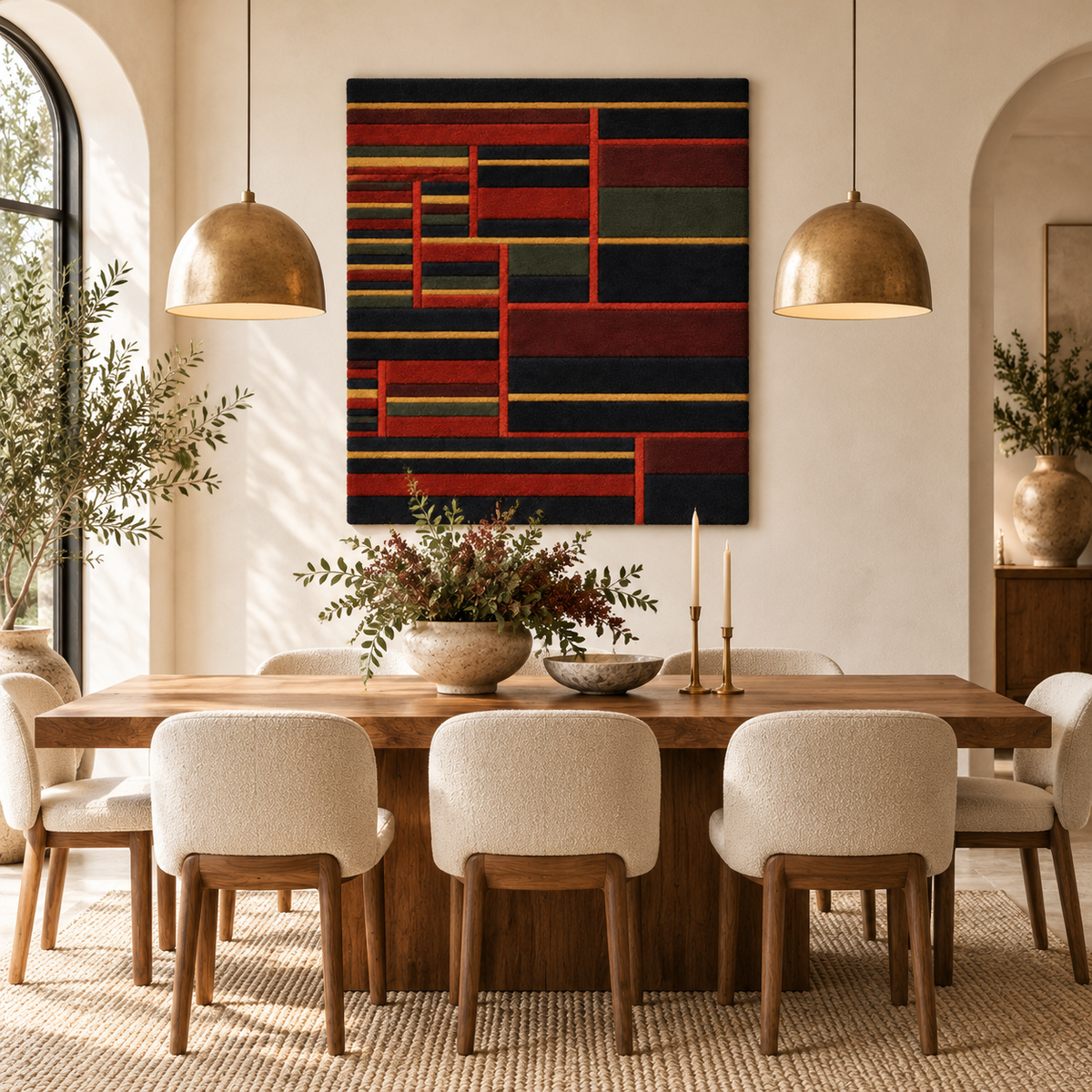 In the Current Six Thresholds by Paul Klee — room setting