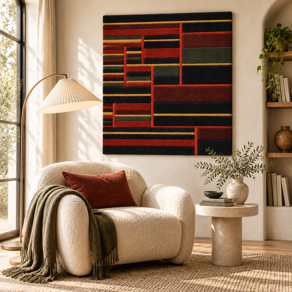 In the Current Six Thresholds by Paul Klee — room setting
