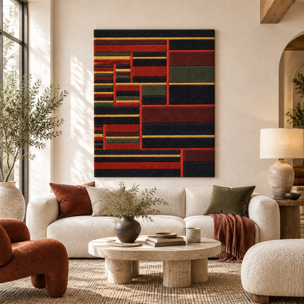 In the Current Six Thresholds by Paul Klee — room setting
