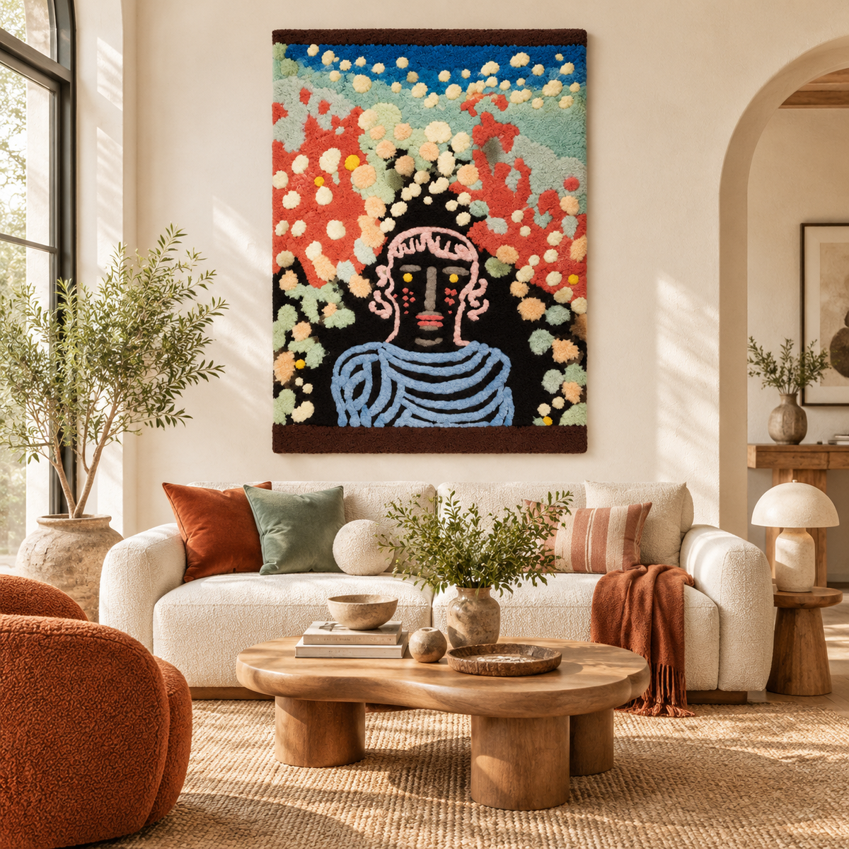Likeness in the Bower by Paul Klee — room setting