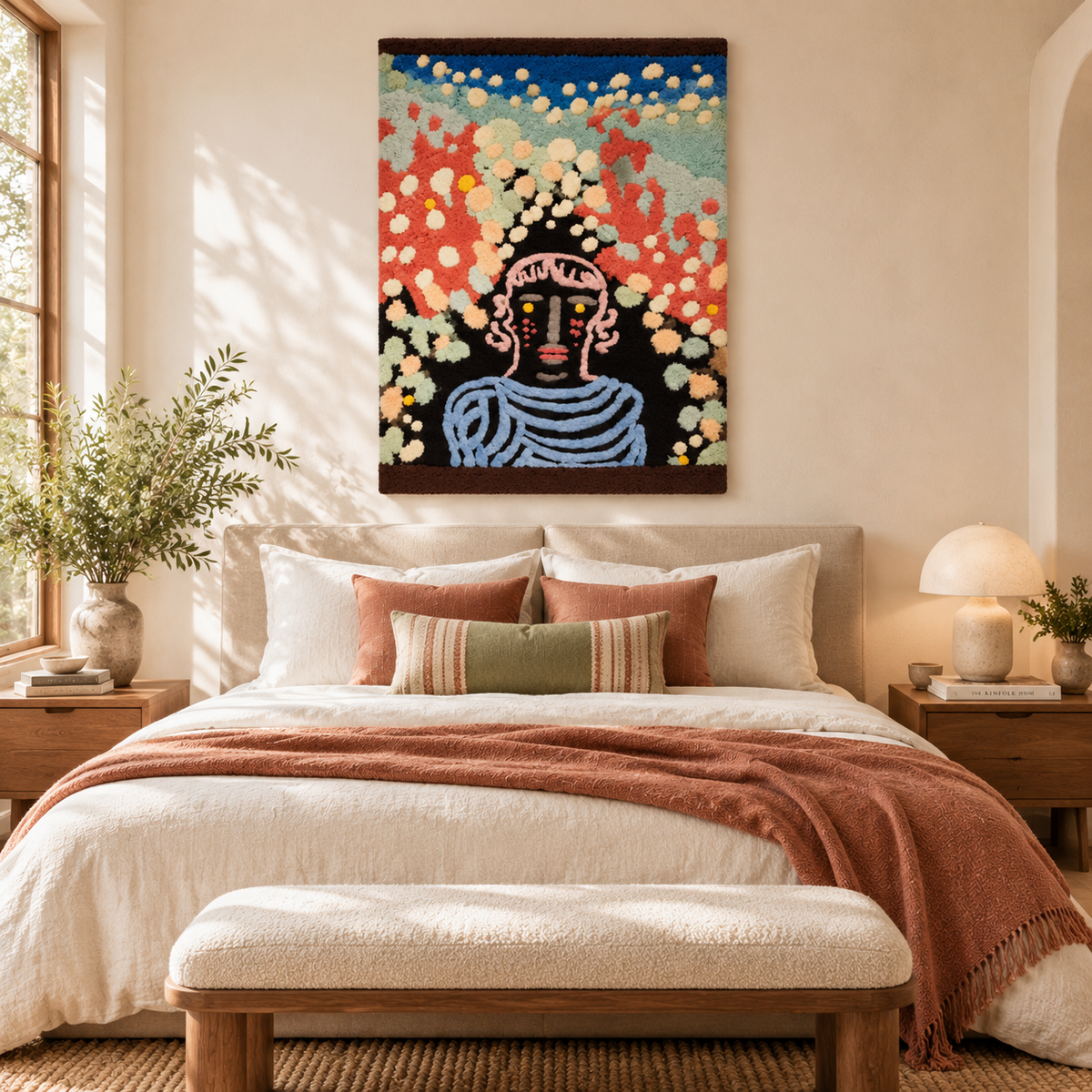 Likeness in the Bower by Paul Klee — room setting