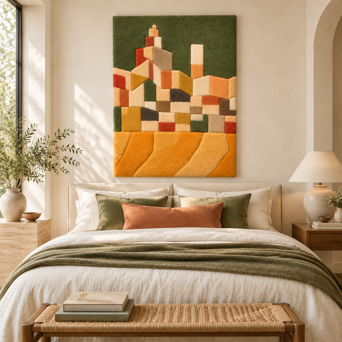 Oriental Architecture by Paul Klee — room setting
