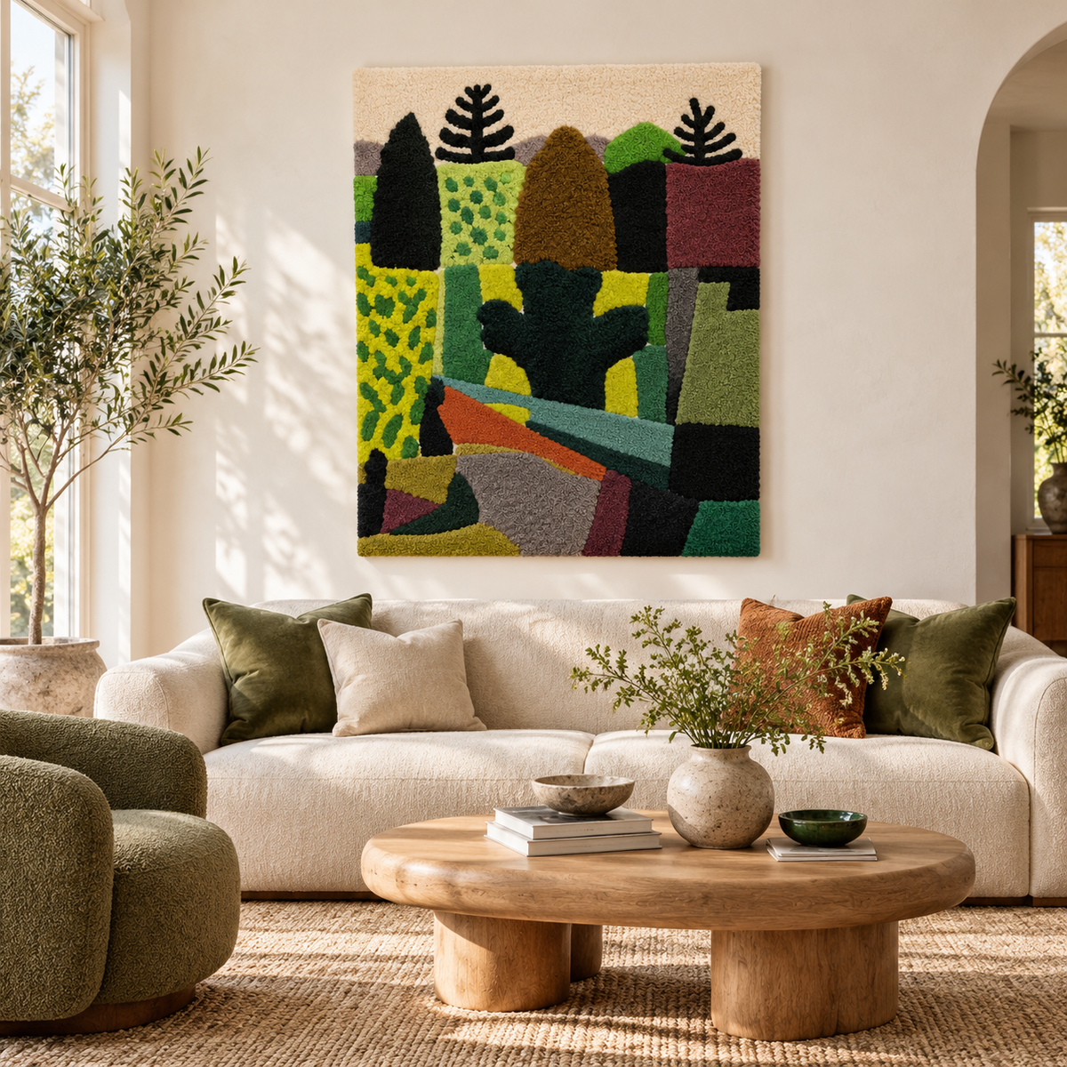 Park by Paul Klee — room setting