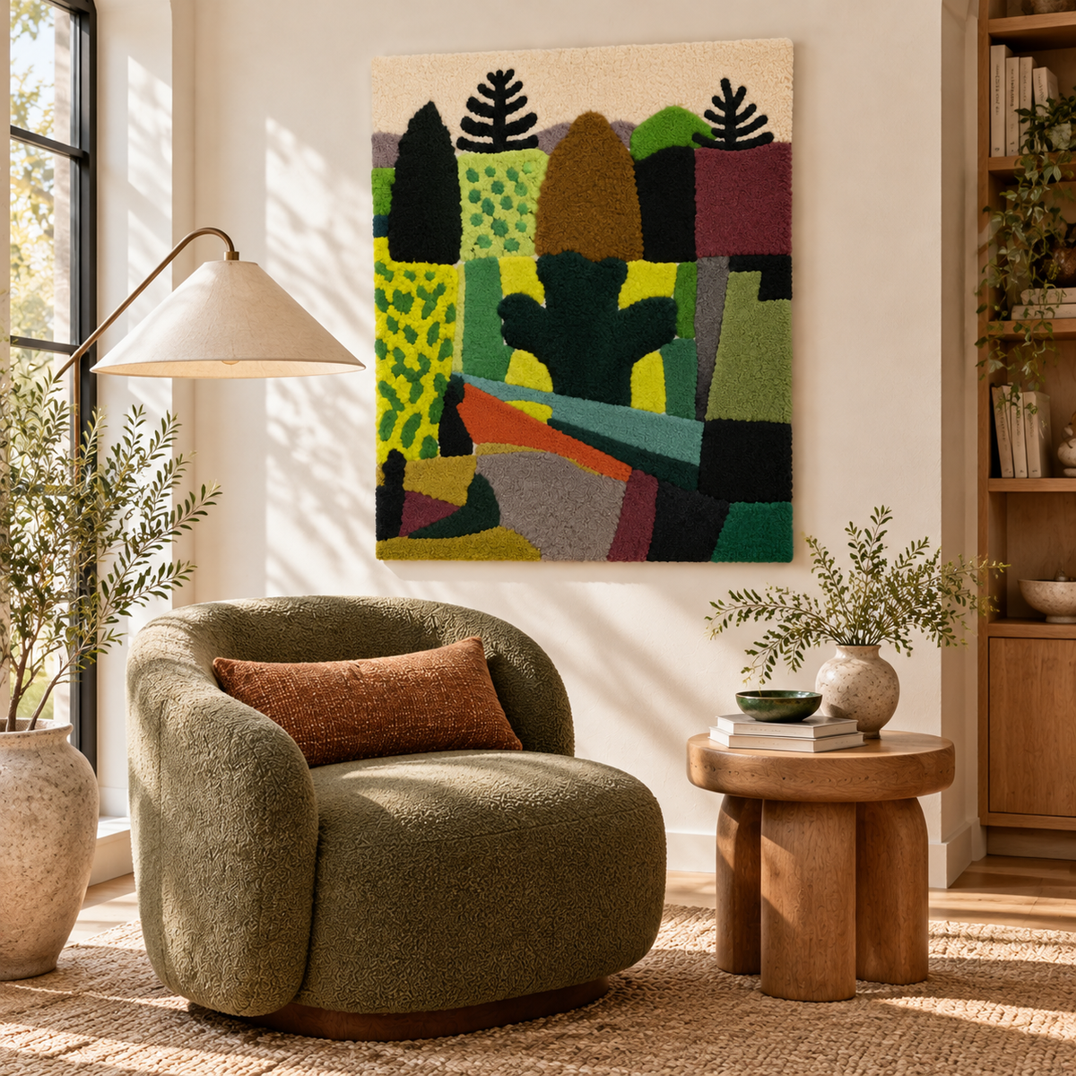 Park by Paul Klee — room setting