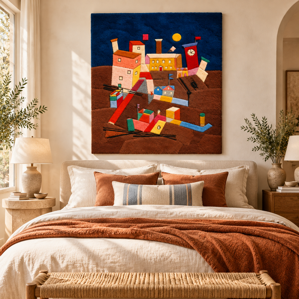 Part of G by Paul Klee — room setting
