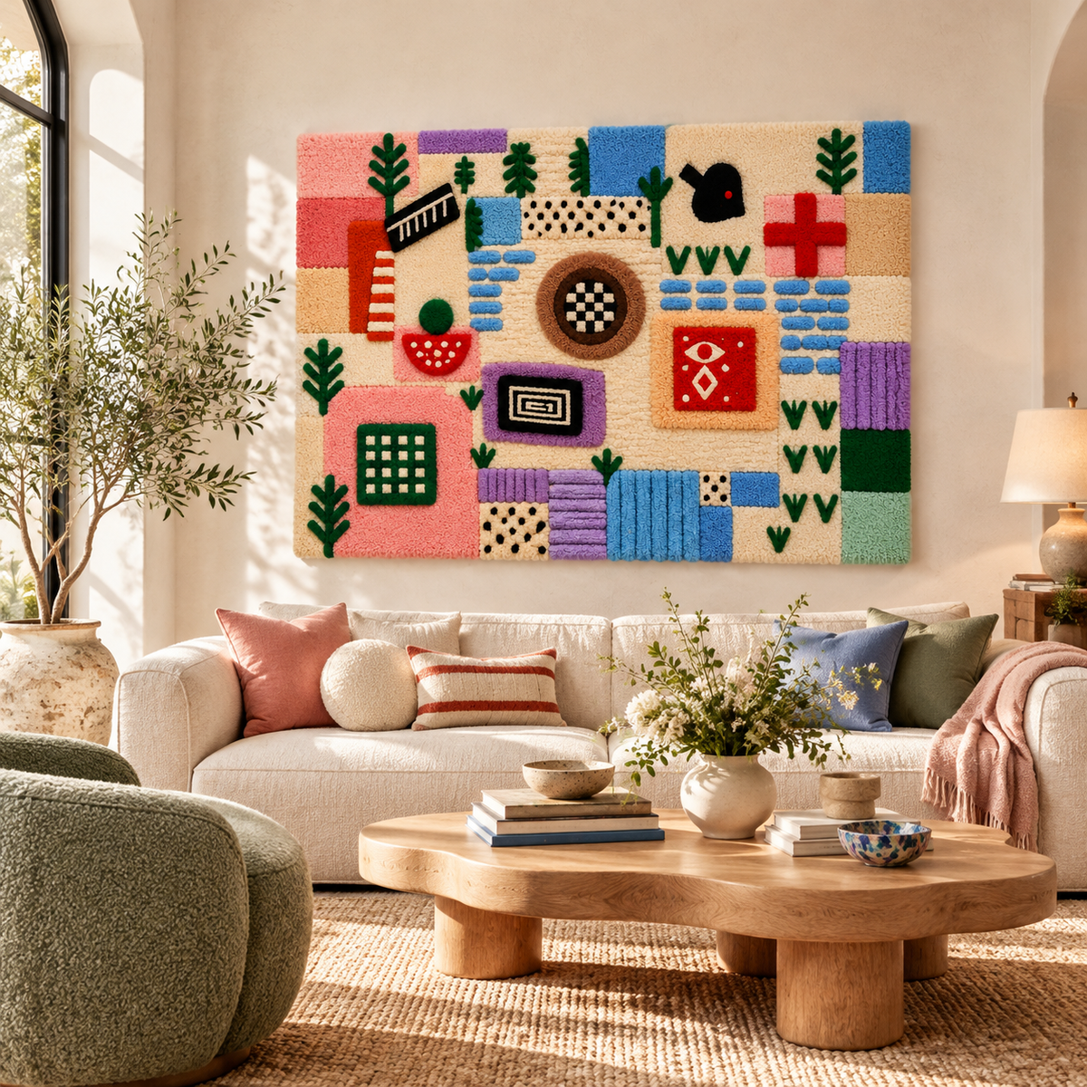 Place Signs by Paul Klee — room setting