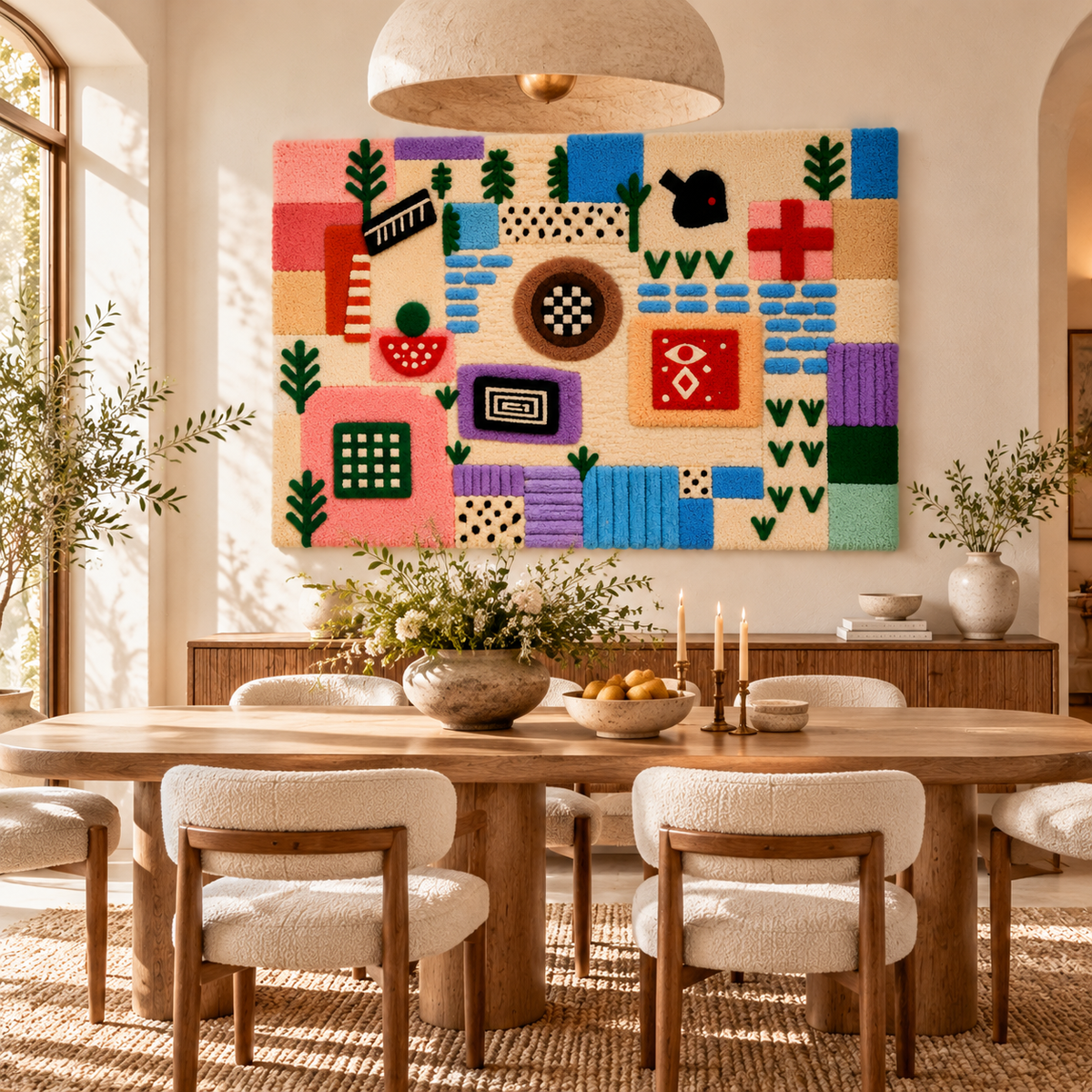 Place Signs by Paul Klee — room setting
