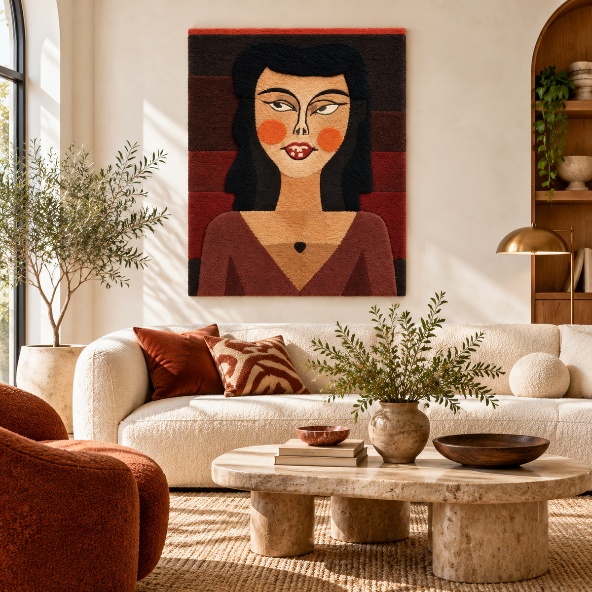 Possessed Girl by Paul Klee — room setting