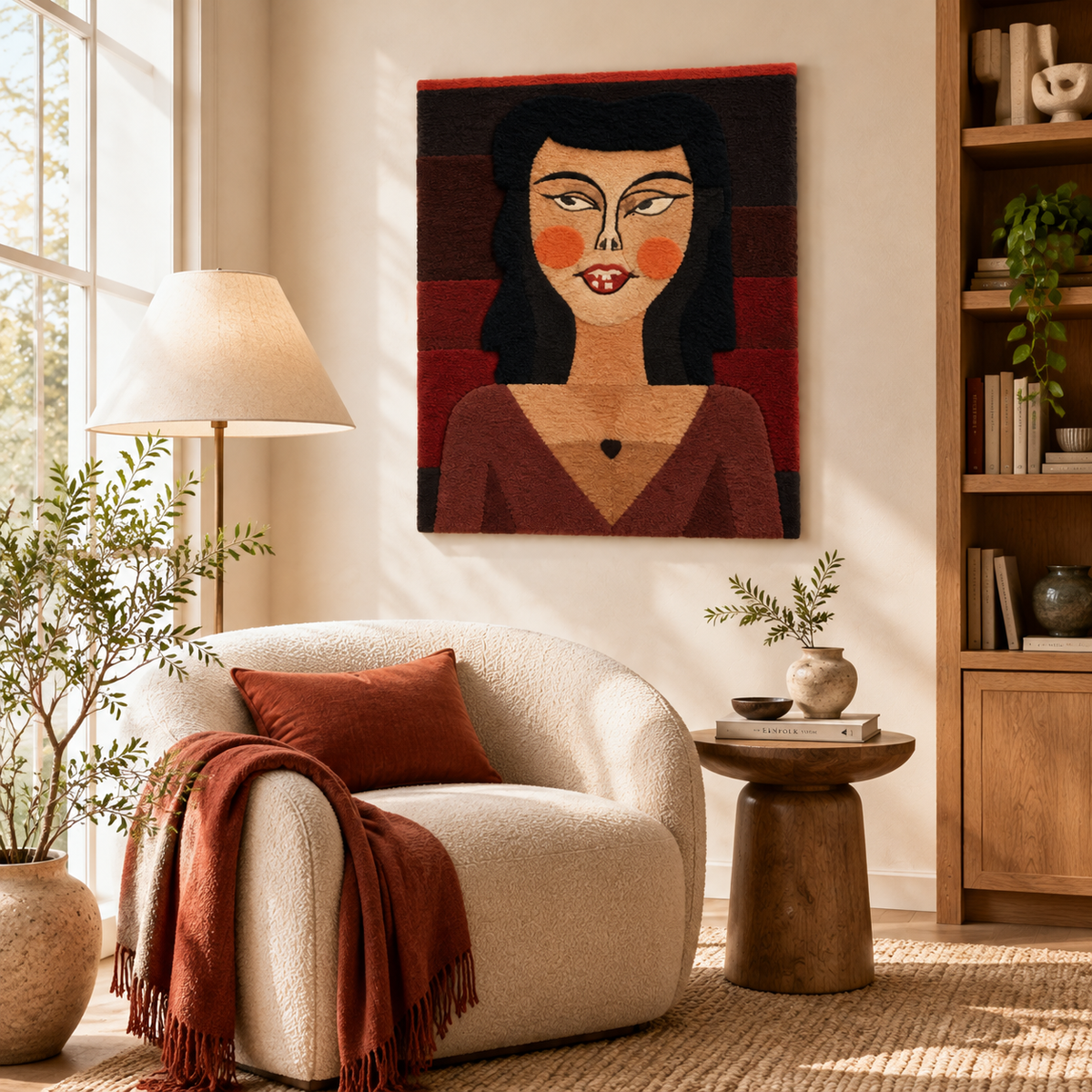 Possessed Girl by Paul Klee — room setting