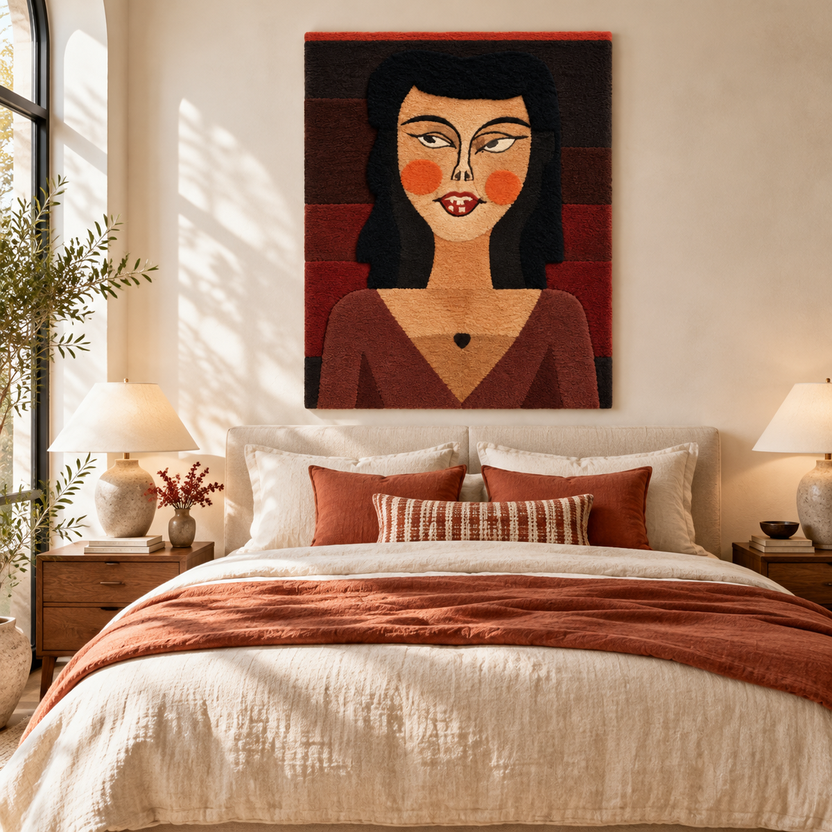 Possessed Girl by Paul Klee — room setting