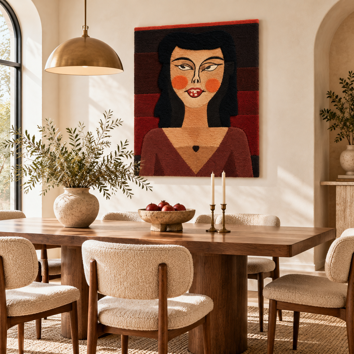 Possessed Girl by Paul Klee — room setting