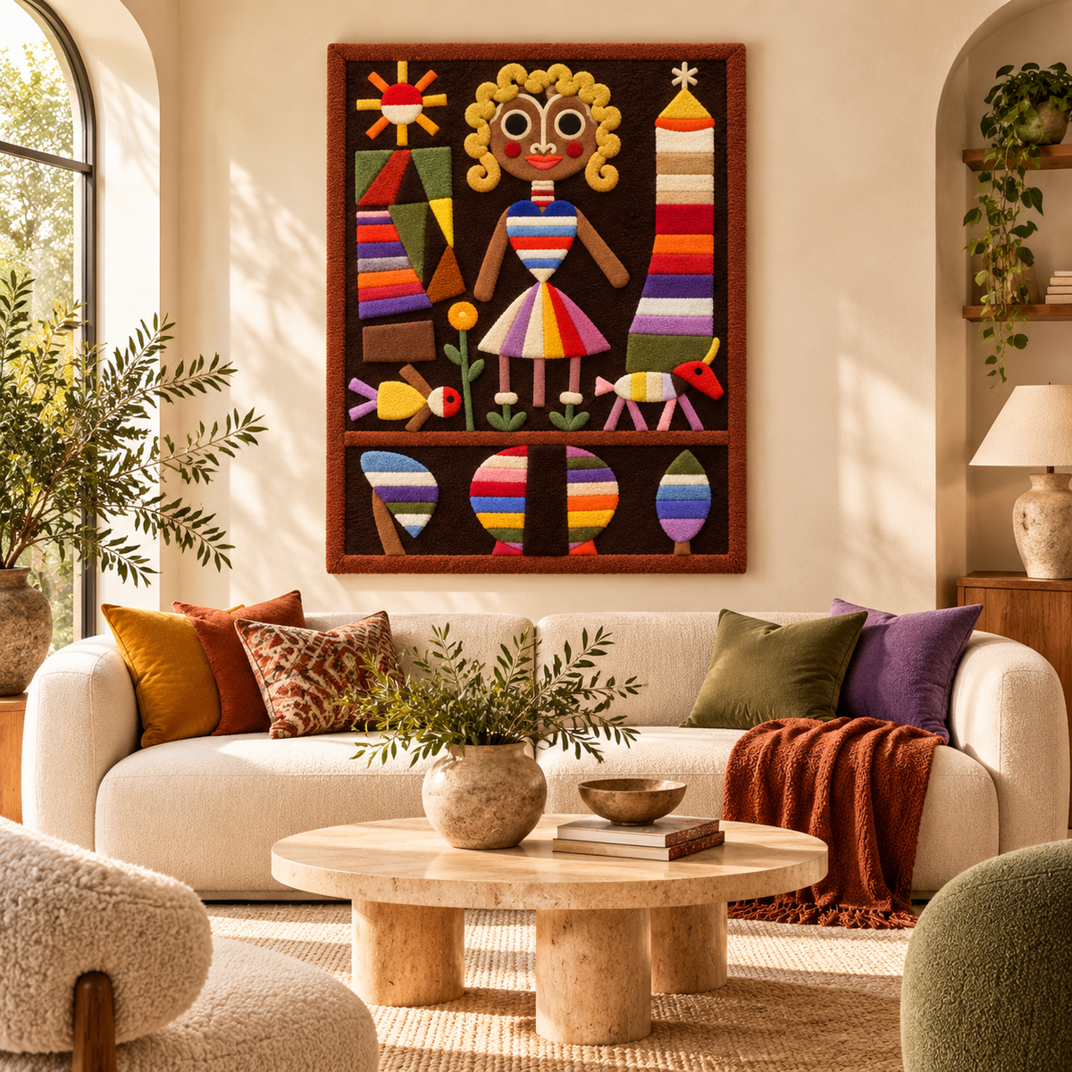 Puppet Theater by Paul Klee — room setting