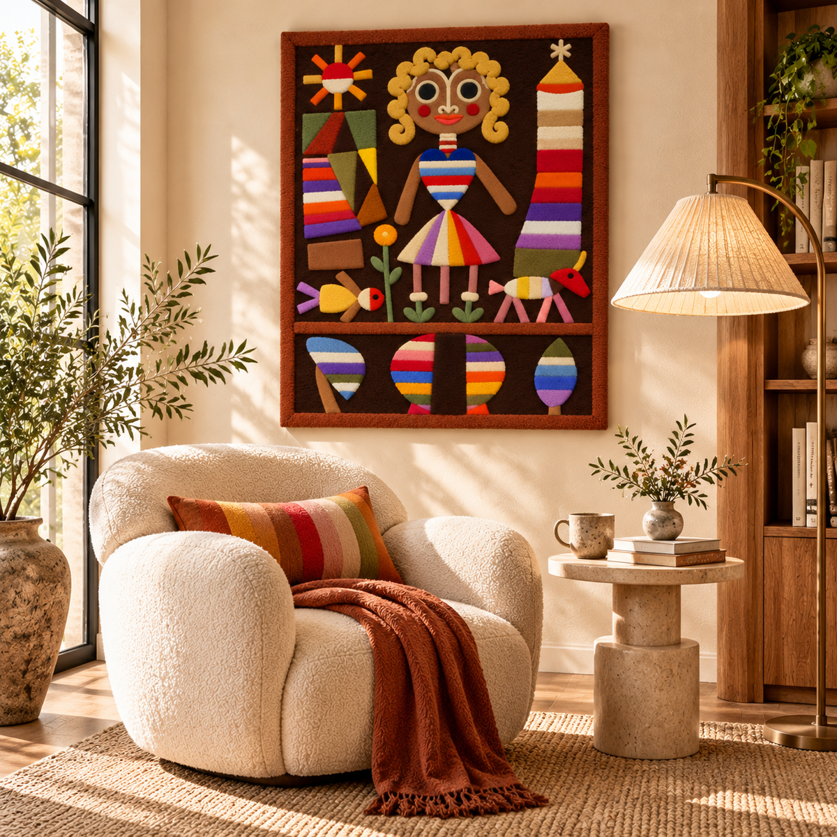 Puppet Theater by Paul Klee — room setting