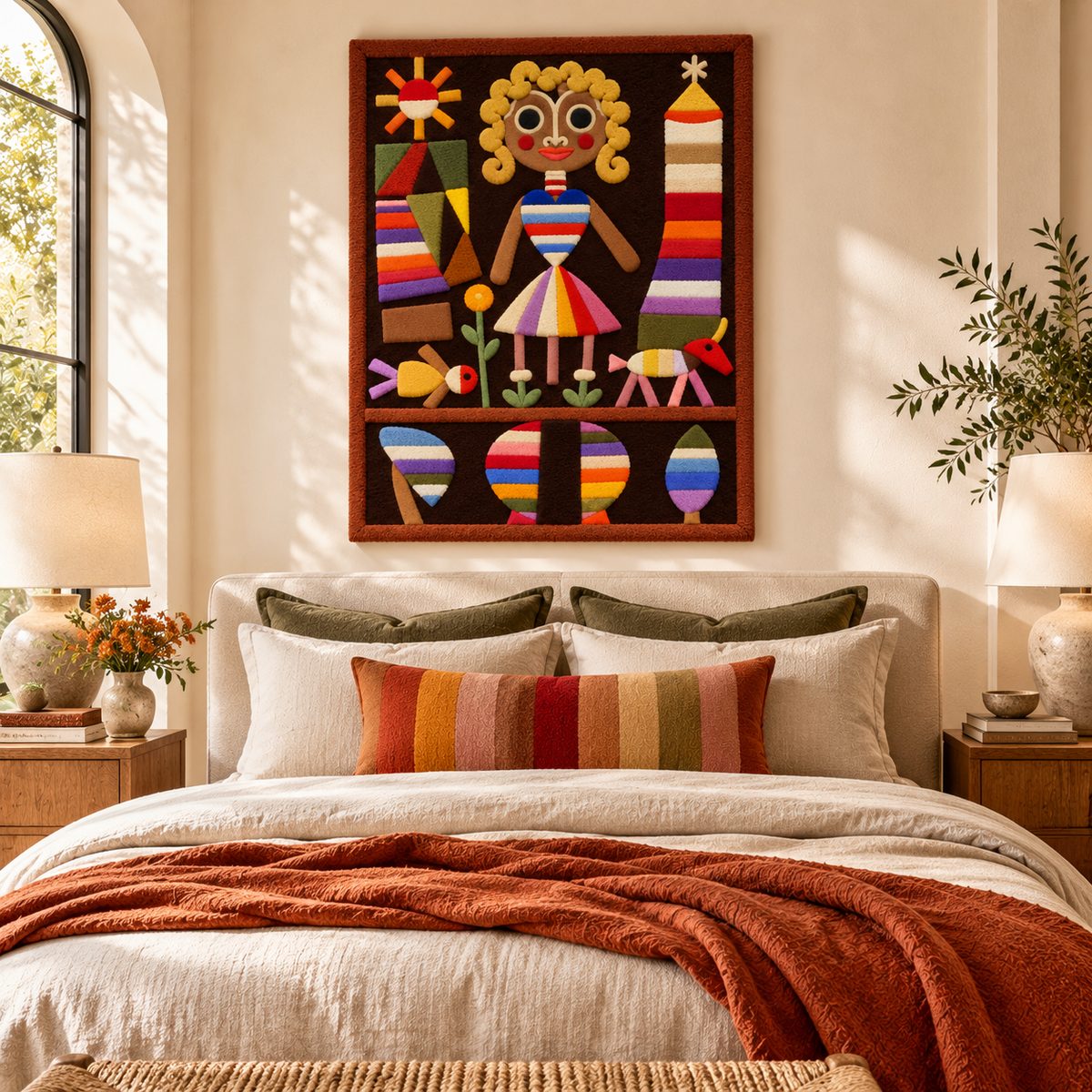 Puppet Theater by Paul Klee — room setting