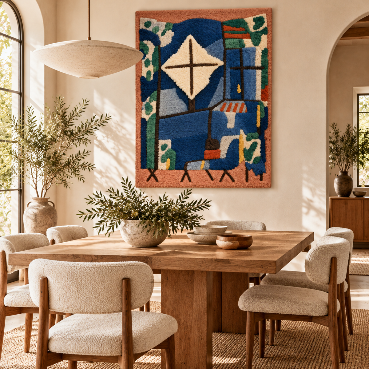 Ravaged Land by Paul Klee — room setting
