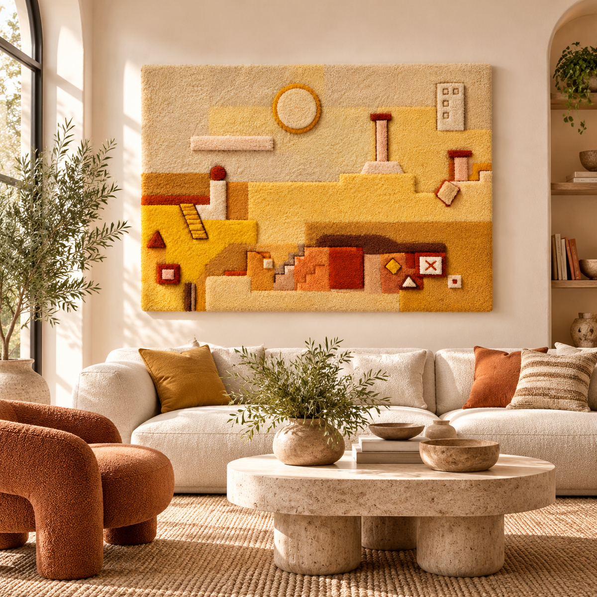 Reconstructing by Paul Klee — room setting