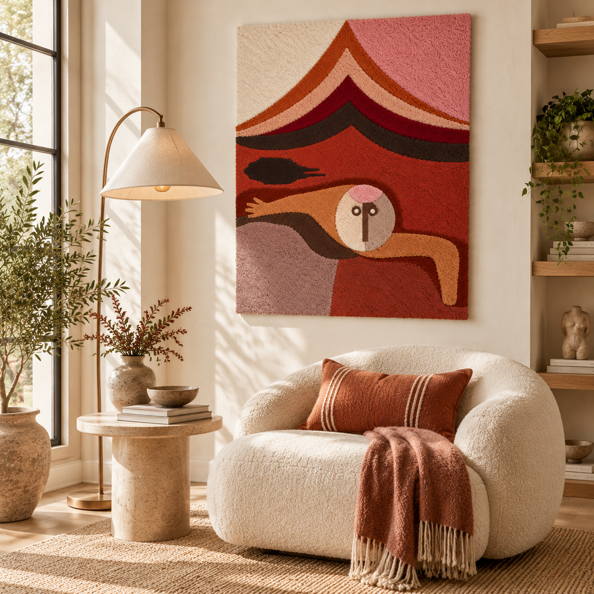 Refuge by Paul Klee — room setting