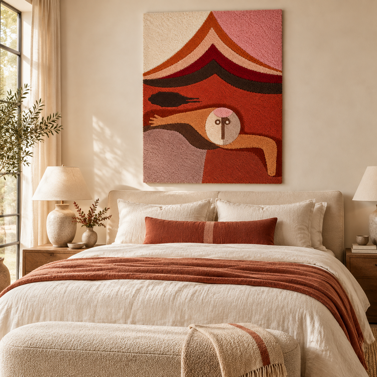 Refuge by Paul Klee — room setting